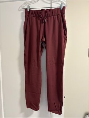 lululemon athletica Wine Drawstring Track Pants